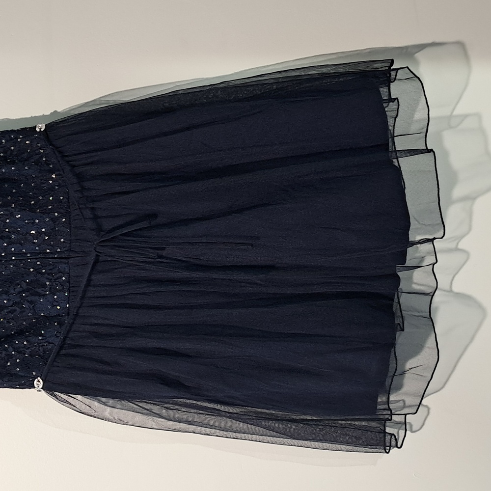 Speechless Kids Dress. Size 14.5. Navy. - Picture 11 of 14